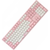 Varmilo VEA109 Sakura V2 Cherry MX Silent Red Keyboard (Nordic)
