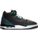 NIKE Air Jordan 3 Retro GS - Black/Hyper Jade/White/Siren Red