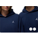 Nike Jordan Brooklyn Fleece Pullover Hoodie Unisex - Midnight Navy/White