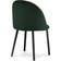 Micadoni Home Ventura Bottle Green/Black Esszimmerstuhl 80cm