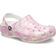 Crocs Toddler Classic Duke Print Clog - Pink Tweed