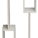 Livetastic Fork White Wall Shelf 75cm