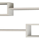 Livetastic Fork White Wall Shelf 75cm