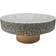 Benjara Piki White/Gray Coffee Table 35"