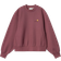 Carhartt WIP Women's American Script Sweatshirt - Dusty Fuchsia