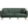 Scandinavian Choice Rippers Green Sofa 205cm 3-seter