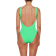 Hunza G Square Neck Swim - Lime