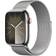 Apple Watch Series 9, Stainless Steel, 45mm, GPS + Cellular, Milanese Loop