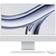 Apple iMac, 24-inch, M3 Chip, Built for Apple Intelligence, 8-Core CPU, 8-Core GPU, 8GB Unified Memory, 256GB SSD Storage