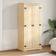 vidaXL Corona Natural Garderob 76x170cm