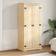 vidaXL Corona Natural Wardrobe 76x170cm