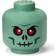 LEGO Förvaring Huvud Skelett Small