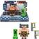 Mattel Minecraft Legends Creeper vs Piglin Bruiser 2 Pack