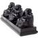 THORNE ANTIQUES AND COLLECTABLES Three Wise Buddhas Black Figurine 6.5cm