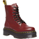 Dr. Martens Jadon Smooth Leather Platform Boots - Red