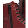 Dr. Martens Jadon Smooth Leather Platform Boots - Red