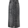 Co'Couture Leo Denim Slit Skirt - Dark Grey