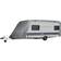 vidaXL Housse De Roulotte Taille XL Noir Protection Caravane Camping-car 210095