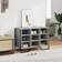 vidaXL 848647 Grey Sonoma Skohylle 90x61.5cm