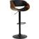 Beliani Baku II Black/Walnut Bar Stool 107cm