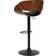 Beliani Baku II Black/Walnut Tabouret de bar 107cm