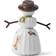 Kähler Hammershøi Christmas Snowwoman White Julepynt 11cm