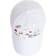 Karl Lagerfeld Cate Pins Baseball Cap - White