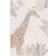 KM Carpets Genova Gulvtæppe Giraf 80 x 150 cm Creme Beige cm