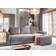 Masseno Potaro Light Gray Sofa 232cm 3-Sitzer
