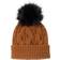 Columbia Boundless Days Cable Knit Pom Beanie - Camel Brown