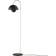 &Tradition Flowerpot VP12 Matt Black Golvlampa 122cm