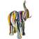 Alexandra House Living Elephant Paint Multicolored Dekorationsfigur 22cm