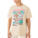 boohooMAN Loose Fit Hello Kitty License T-shirt - Beige