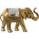 Alexandra House Living Elephant Golden/Silver Prydnadsfigur 20cm