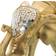 Alexandra House Living Elephant Golden/Silver Figurine 20cm