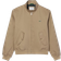 Lacoste Water Repellent Twill Harrington Jacket - Beige