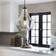 PR Home Hamilton Clear/Black Pendant Lamp ∅ 30cm