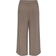 Pieces Vinsty Hair Blend Culotte Pants - Fossil