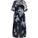 City Chic Sylvie Maxi Dress Plus Size - Navy