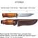 Helle GT 36 Hunting Knife