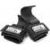 Gorilla Wear Weight Lifting Hooks - Black/White