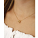 Macy's Love Knot Necklace - Gold