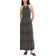 Tom Tailor Women's Halter Neck Dress - Black Flower Minimal Print