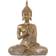 Alexandra House Living Buddha Golden Figurine 27cm