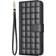 Checkered Faux Leather Flip Cover With Wallet and Strap for iPhone 16