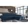 Fun furniture SARRA Dark Blue Sofa 295cm 2 Seater