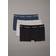 Calvin Klein Cotton Stretch Low Rise Trunk 3-Pack - Black/Blue/Grey