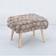 Fairmont Park U110449431 Grey Foot Stool 45cm