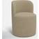 AllModern Duxford Zuma Natural Textured Linen Kitchen Chair 32"