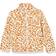 Amazon Essentials Kid's Sherpa Fleece Quarter-Zip Jacket - Ivory Leopard